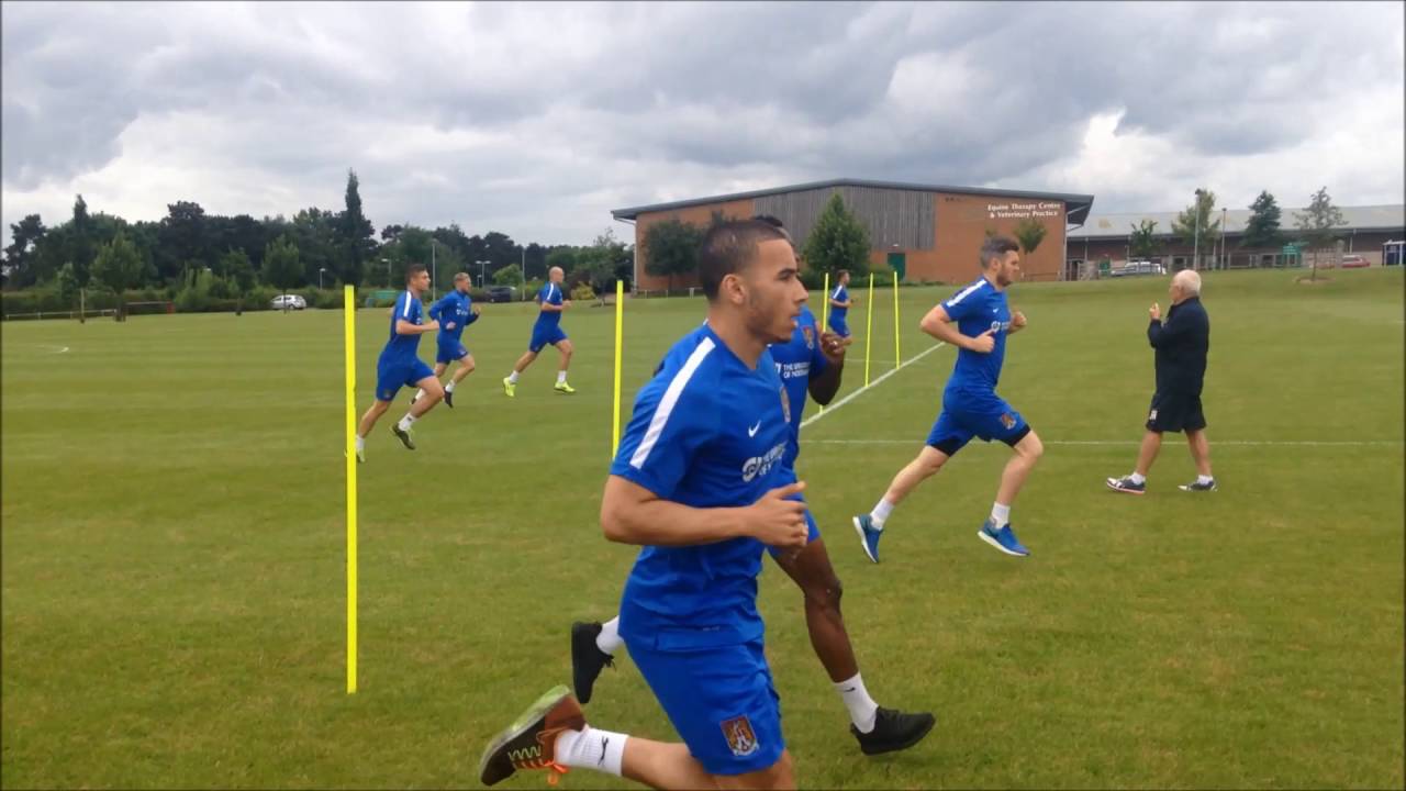 PRE-SEASON DAY ONE: Running Drills On Day One Of Pre-season Training ...