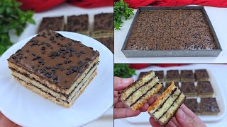 حلوة الطبقات فالسنيوة 😋 معشوقة الجزائريين .. حلوة إقتصادية و راقية سهلة و سريعة التحضير