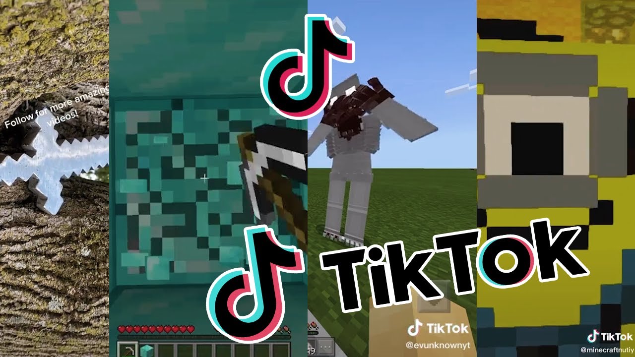 Tiktok Minecraft Compilation Best Of Youtube