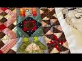 【簡単パッチワークpatchwork 】大好きなおばーにカジマヤータペストリーkajimayaa tapestry 「diy colorado vlogコロラド手作りキルト暮らし国際結婚ブログ 犬」