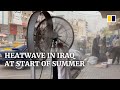 Iraqis get creative to survive 50°C weather amid severe heatwave at the start of summer