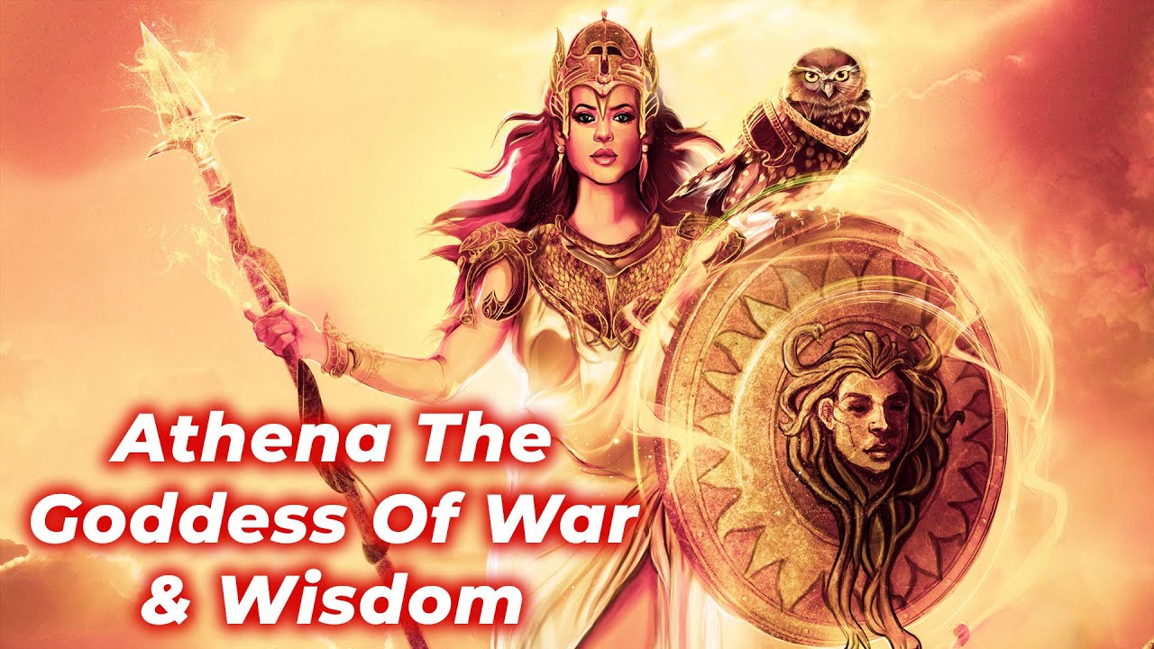 Athena The Goddess Of War & Wisdom | Medusa's Curse | Greek Mythology ...