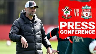 Jürgen Klopp's pre-match press conference | Southampton