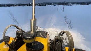 Huddig skickar snödrevorna åt helvete med vikplogen⛄️Plogat & klarrt lagom till kalle anka🎅🏼🫡