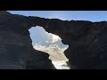 三浦半島穴場巡り　馬の背洞門へのアクセスルート　城ヶ島にある海蝕洞穴で遊びや釣りの穴場 【land sea sky】