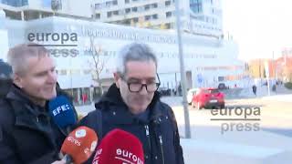 Jacobo Martos sobre su padre Raphael y su posible alta hospitalaria 22.12.2024 EuropaPress