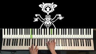 Undertale - Spider Dance (Piano Tutorial Lesson)