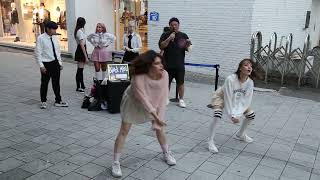 JHKTV]Black mist hongdae Kpop dance Alina Olga(Russia) GUNSHOT블랙미스트 홍대케이팝댄스 알리나 올가 건샷