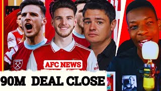 Arsenal And Westham CLOSE To Agreeing A fee FOR DECLAN RICE |Arsenal News Now