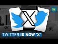 Elon Musk Rebrands 'Twitter' As 'X' | New Logo Launched