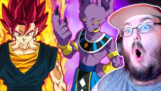 [What-If] Vegito Super Saiyan God vs Beerus (Sprite Animation) Dragon Ball Super REACTION!!!