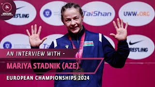 Mariya STADNIK (AZE) snags 10th Euro title
