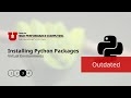Installing Python Packages on CHPC Resources: Virtual Environments (Outdated)