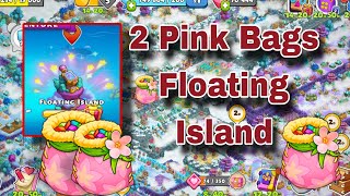 2 Pink Bags on Floating Island | Pink Bag on Floating Island | Family Island Pink Bags