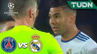 ¡Casemiro se perderá el duelo de vuelta! | PSG 0-0 Real Madrid | UEFA Champions League - 8vos | TUDN