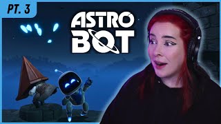 We found PYRAMID HEAD 🔥 | First Play of Astro Bot | Part 3: Serpent Starway 🐍