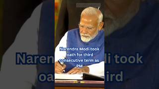Narendra Modi took oath for third consecutive term as Prime Minister of India|Sapath samroh|