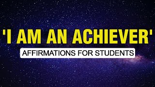 Affirmations For Students Success in Exams, Study & Learning | Law Of Attraction |  Manifest