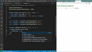 Section 2-11: Timer Controls - React & TypeScript Chrome Extension Development