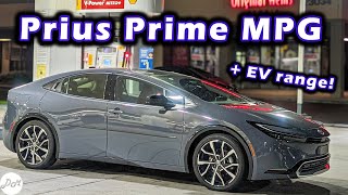 2023 Toyota Prius Prime – MPG Test | Real-world Highway Fuel Economy and Range
