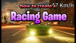 How to create a racing game in Unity