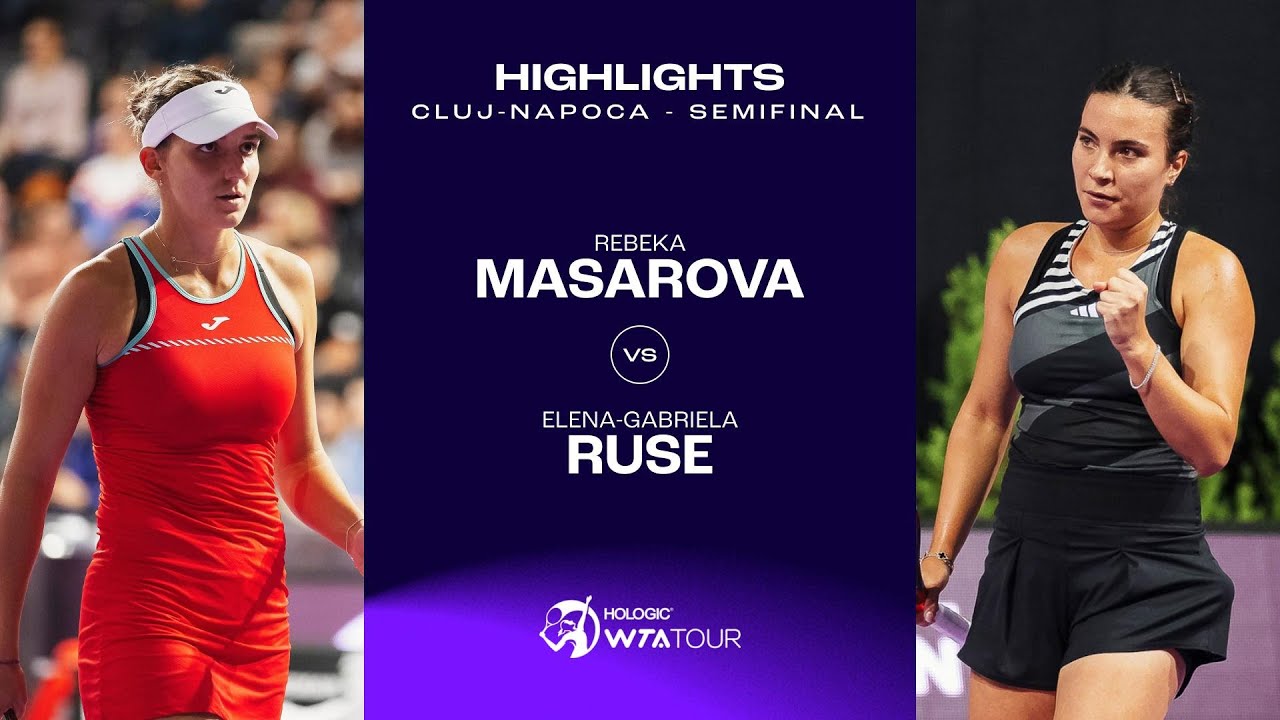 Rebeka Masarova Vs Elena Gabriela Ruse 2023 Cluj Napoca Semifinal