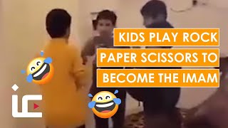 Kids play rock paper scissors to become the Imam | Islam Channel