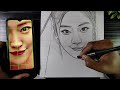 squid game player 196 drawing how to draw squid game 2 girl player kang mi na drawing pencil