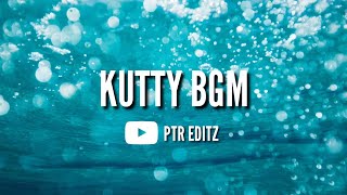 💖 Kutty BGM 💕 || Love BGM || Dhanush || PTR editz