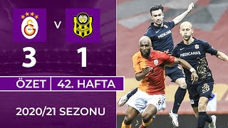 ÖZET: Galatasaray 3-1 Yeni Malatyaspor | 42. Hafta - 2020/21
