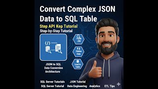 Convert Complex JSON Data to SQL Table | Step-by-Step Tutorial