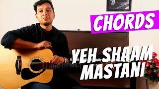 Ye Shaam Mastani | Guitar Chords | Beginners | 2020