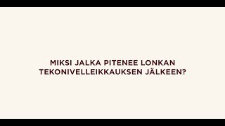 Miksi jalka pitenee tekonivelleikkauksessa?