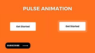 Pulse Animation for Button Within 5 Mins | HTML & CSS