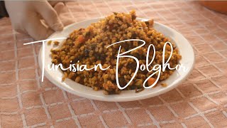 Spicy tunisian Bolghor bowls recipe (Bulgur)