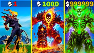 Upgrading Level 1 Ghost rider to Level 1,000,000,000 Ghost rider In GTA 5