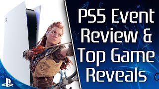 PS5 Reveal Review, Top PS5 Games Revealed | PlayStation 5 Design, Spiderman, Horizon 2