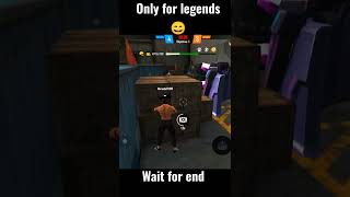 only legends can do this and watch garena free fire must watch|| #shorts #freefirefunny