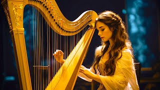 Heavenly Harp Music 🎵 Serene Melodies for Stress Relief & Deep Relaxation