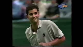 Pete Sampras vs Andre Agassi (San Jose 1996 Final Highlights)