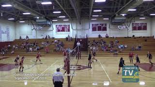 CHS Volleyball vs Bedford 09/25/17