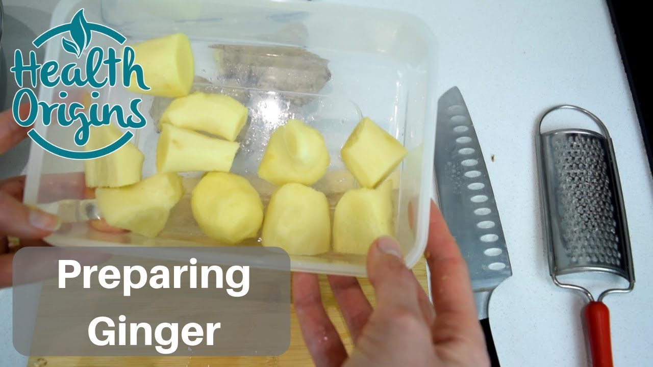 How To Prepare Ginger Youtube