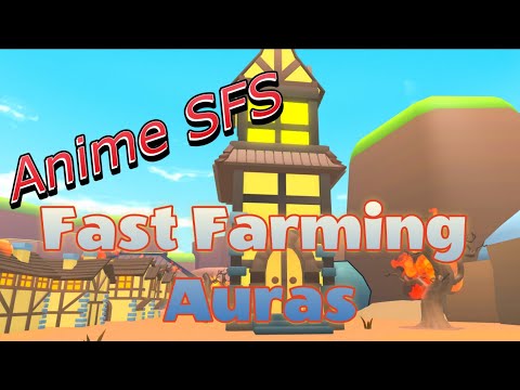 Roblox- Anime Sword fighters- Fast Farming Aura Tower