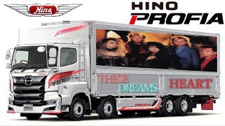 日野プロフィア🚚\u0026Heart 🎤🎸These Dreams🎵