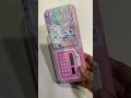 unicorn pencil box with calculator unicorn geometry box schoolsupplies stationery pencilbox