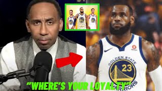 Stephen A Smith STERN MESSAGE About Lebron James Possibly LEAVING THE LAKERS