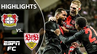 89th MINUTE GOAL 😱 Bayer Leverkusen vs. Stuttgart | German Cup Highlights | ESPN FC
