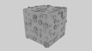 Greeble Generator Python Plugin for Maya (Individual Honours Project) | Libby Roberts