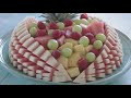 fruit platter diy easy