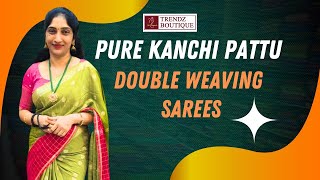 Pure Handloom Kanchi Pattu sarees|Sri Ganesh Trendz Botique #kanchipattusarees #pattusarees